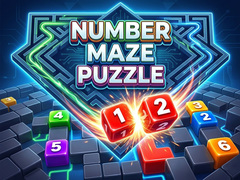                                                                     Number Maze Puzzle ﺔﺒﻌﻟ