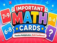                                                                     Important Math Cards ﺔﺒﻌﻟ