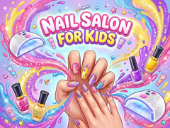                                                                     Nail Salon For Kids ﺔﺒﻌﻟ