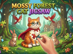                                                                     Mossy Forest Cat Jigsaw ﺔﺒﻌﻟ