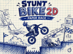                                                                     Stunt Bike 2D Paper Race ﺔﺒﻌﻟ
