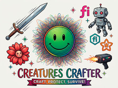                                                                     Creatures Crafter ﺔﺒﻌﻟ