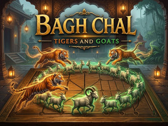                                                                     Bagh Chal Tigers and Goats ﺔﺒﻌﻟ