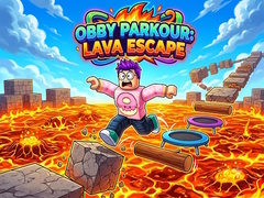                                                                     Obby Parkour: Lava Escape ﺔﺒﻌﻟ