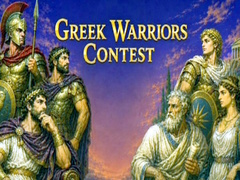                                                                    Greek Warriors Contest ﺔﺒﻌﻟ