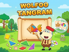                                                                     Wolfoo Tangram ﺔﺒﻌﻟ