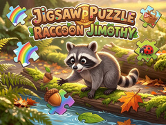                                                                     Jigsaw Puzzle: Raccoon Jimothy  ﺔﺒﻌﻟ