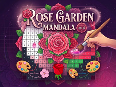                                                                     Rose Garden Mandala No.4 ﺔﺒﻌﻟ