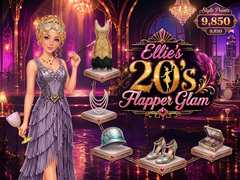                                                                     Ellie’s 20’s Flapper Glam ﺔﺒﻌﻟ