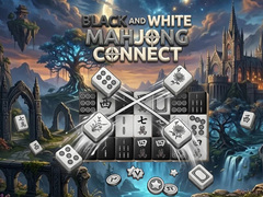                                                                     Black and White Mahjong Connect ﺔﺒﻌﻟ