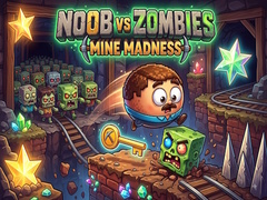                                                                     Noob vs Zombies: Mine Madness ﺔﺒﻌﻟ