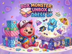                                                                     Box Monster: Unbox & Dress Up ﺔﺒﻌﻟ
