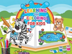                                                                     Learning and Coloring For Kids ﺔﺒﻌﻟ