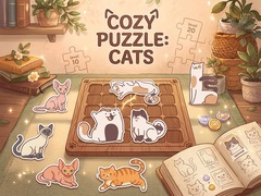                                                                     Cozy Puzzle: Cats ﺔﺒﻌﻟ