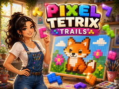                                                                     Pixel Tetrix Trails ﺔﺒﻌﻟ