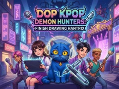                                                                     DOP KPop Demon Hunters: Finish Drawing Hantrix ﺔﺒﻌﻟ