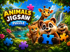                                                                    Animals Jigsaw Puzzle ﺔﺒﻌﻟ