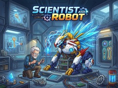                                                                     Scientist and Robot ﺔﺒﻌﻟ