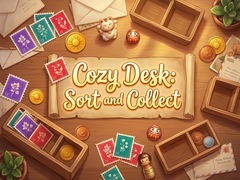                                                                     Cozy Desk Sort and Collect ﺔﺒﻌﻟ