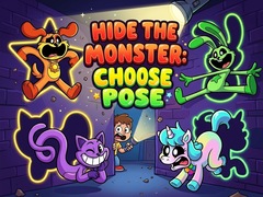                                                                     Hide the Monster: Choose Pose ﺔﺒﻌﻟ