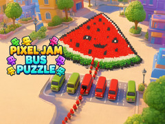                                                                     Pixel Jam Bus Puzzle: Color Sort ﺔﺒﻌﻟ