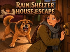                                                                     Rain Shelter House Escape ﺔﺒﻌﻟ