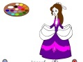                                                                     Coloring: Cinderella at the ball in a hurry ﺔﺒﻌﻟ