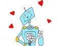                                                                     Robots in love coloring ﺔﺒﻌﻟ