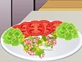                                                                     Shrimp Mango Salad ﺔﺒﻌﻟ