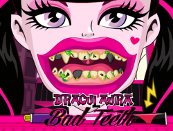 لعبة Draculaura الأسنان سيء على الانترنت