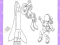                                                                     Cute astronauts coloring ﺔﺒﻌﻟ